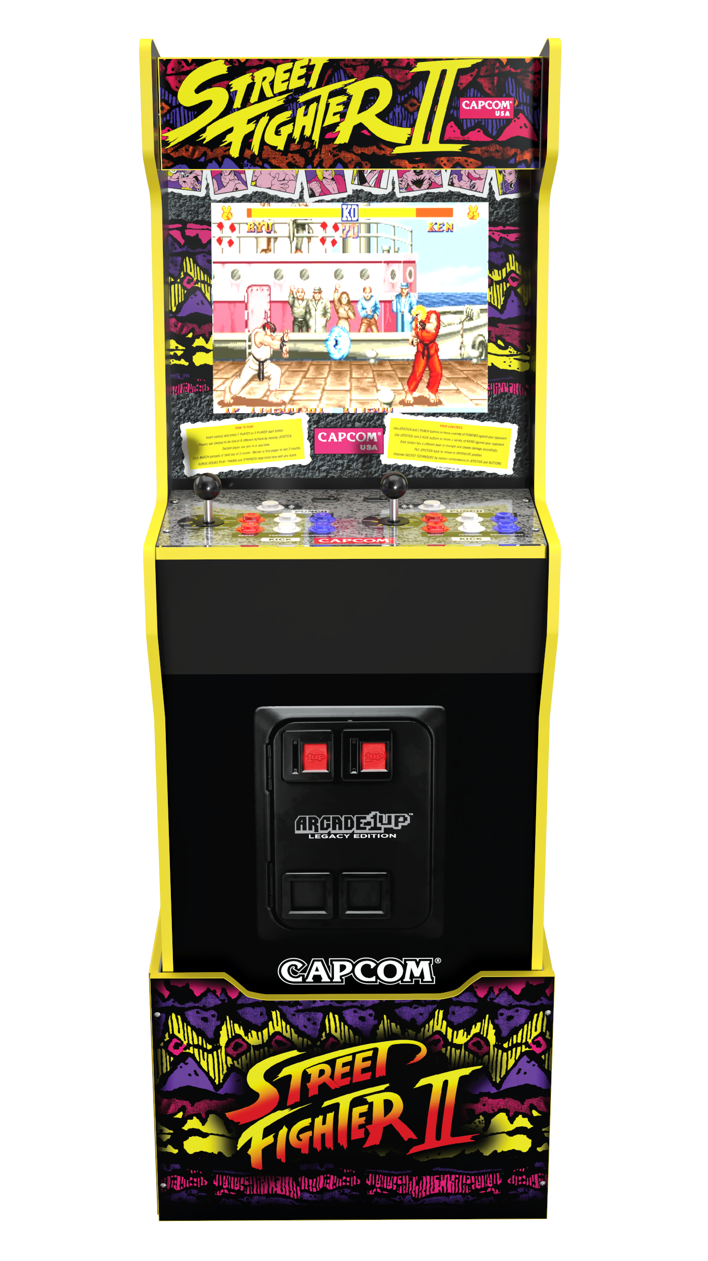 ARCADE 1 Up Legacy Capcom Street Fighter Ii Turbo / Video Games and Consoles