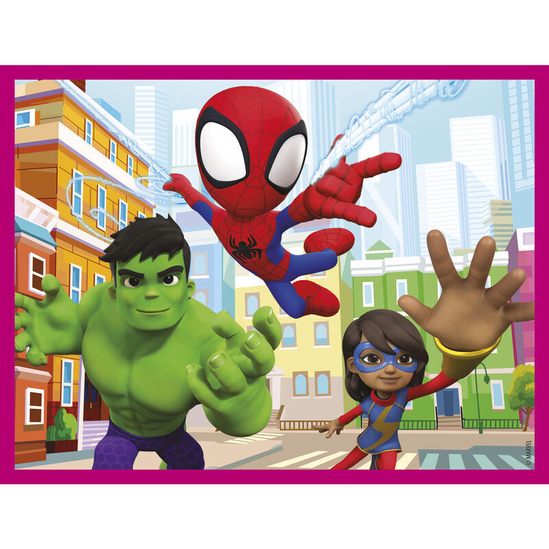 Marvel Spidey and His Amazing Friends puzzle 12pcs - Techbox ...