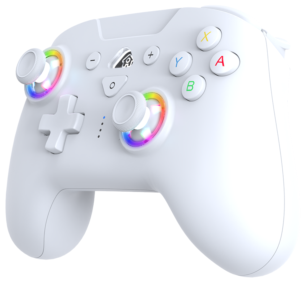 Contoller Nintendo Led Subsonic Wireless Led Controller White - Nintendo Switch / Nintendo ...