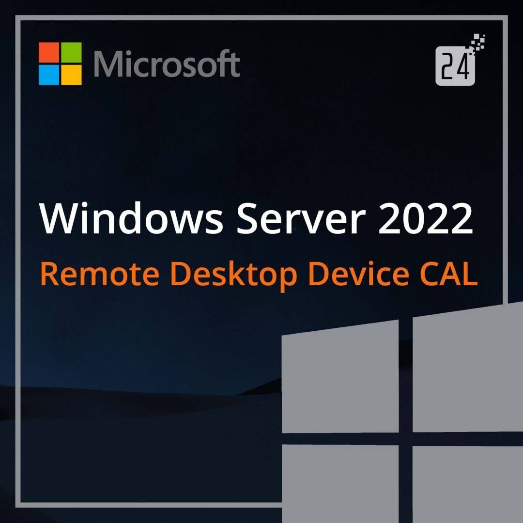 Microsoft Windows Server 2022 RDS 1 Device CAL Ηλεκτρονική Άδεια Κλειδί ...