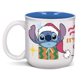 STITCH-MAS - Merry Xmas - Breakfast Mug - 420ml |  Techbox