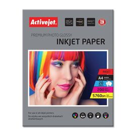 Activejet AP4-200G20 Paper photo glossy (A4; 20 pcs.) | Techbox