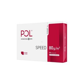 Paper copier office POLSPEED (A4; 80g/m2; 500 sheets; paper white; matte) | Techbox