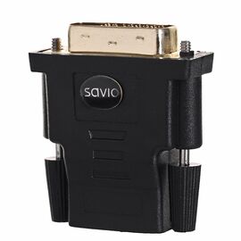 Savio CL-21 cable gender changer DVI HDMI Black | Techbox