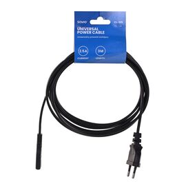 SAVIO Power cable 2pin (M) 3m CL-105 Black | Techbox