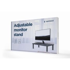Gembird MS-TABLE-01 monitor mount / stand Black Desk | Techbox