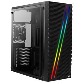 Aerocool Streak Midi Tower Black | Techbox