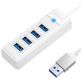ORICO PW4U-U3-015-WH-EP HUB 4X USB 3.0 0.15M WHITE - Hubs & Readers - Περιφερειακά - Techbox
