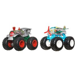 Hot Wheels - Monster Trucks 1:64  - Loco Punk vs Airplane Mode (JCC66) / Toys |  Techbox