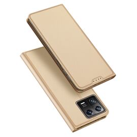 Dux Ducis Skin Pro Case Xiaomi 13 Flip Card Wallet Gold Stand | Techbox