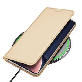 Dux Ducis Skin Pro Case Xiaomi 13 Flip Card Wallet Gold Stand | Techbox