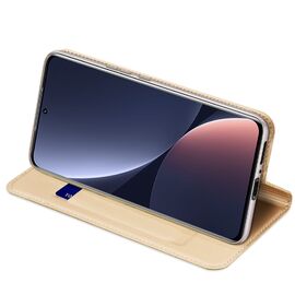 Dux Ducis Skin Pro Case Xiaomi 13 Pro Flip Card Wallet Gold Stand | Techbox