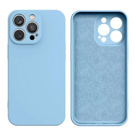 Silicone case for Samsung Galaxy A14 5G / Galaxy A14 silicone cover light blue | Techbox