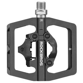 Rockbros PD15-BK Aluminum Alloy Bicycle Pedal Set - Black | Techbox