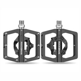 Rockbros PD15-BK Aluminum Alloy Bicycle Pedal Set - Black | Techbox