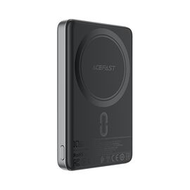 Powerbank Acefast M12-10000 PD20W ultra-slim, MagSafe compatible - black | Techbox