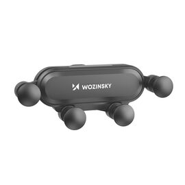 Wozinsky gravity car phone holder for air vent black (WCH-05) | Techbox