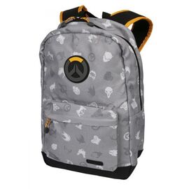 Overwatch Hero Splash Backpack Gray / Fan Shop and Merchandise - Βαλίτσες | Σακίδια - Hobbies - Techbox