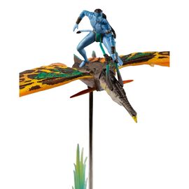 AVATAR THE WAY OF WATER - Large Jake Sully & Skimwing - Figure Deluxe |  Techbox