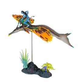 AVATAR THE WAY OF WATER - Large Jake Sully & Skimwing - Figure Deluxe |  Techbox