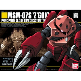 GUNDAM - HGUC 1/144 MSM-07S Z'Gok Zeon Char's Custom - Model Kit - Model Kits - Gaming Collectables - Techbox