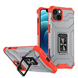 Crystal Ring Case Kickstand Tough Rugged Cover for iPhone 12 red |  Techbox