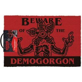 STRANGER THINGS 4 - Beware Demogorgon - Doormat |  Techbox