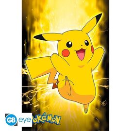 POKEMON - Poster Maxi 91.5x61 - Pikachu Neon / Fan Shop and Merchandise |  Techbox