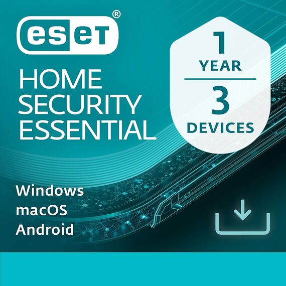 ESET HOME Security Essential (Τελευταία Έκδοση) (3 Devices - 1 Year) Multi device Ηλεκτρονική Άδεια - Eset - Antivirus - Techbox