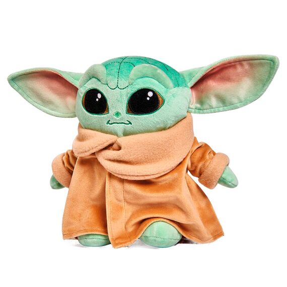 Star Wars Mandalorian Baby Yoda Child soft plush toy 25cm |  Techbox