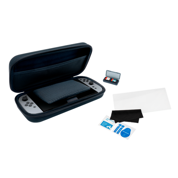 Essential Pack til Nintendo Switch II – Hårdtaske, Skærmbeskyttelse og ...