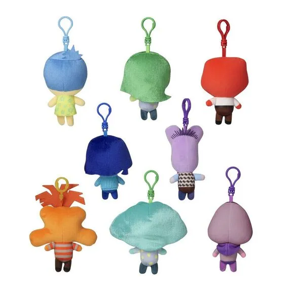 Disney Pixar Inside Out assorted plush keychain Αυθεντικά Συλλεκτικά ...